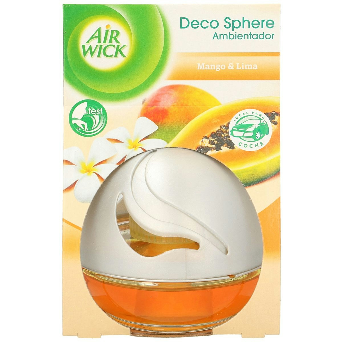 Decosphere ambientador aroma mango AIRWICK 1 ud