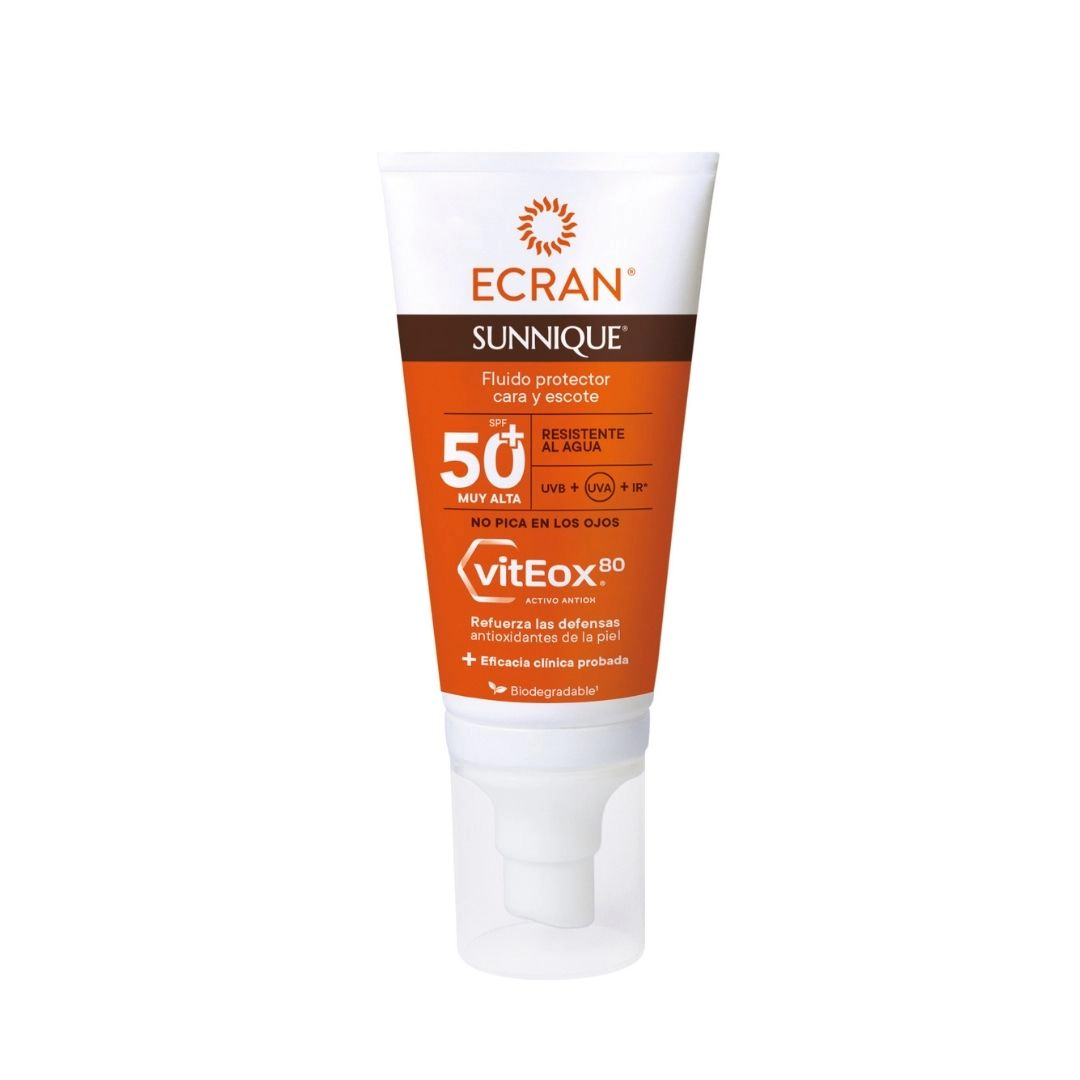 Fluido Solar Facial SPF 50+ Ecran Sunnique 50Ml Fluido Solar Facial SPF 50+ Ecran Sunnique 50Ml 0