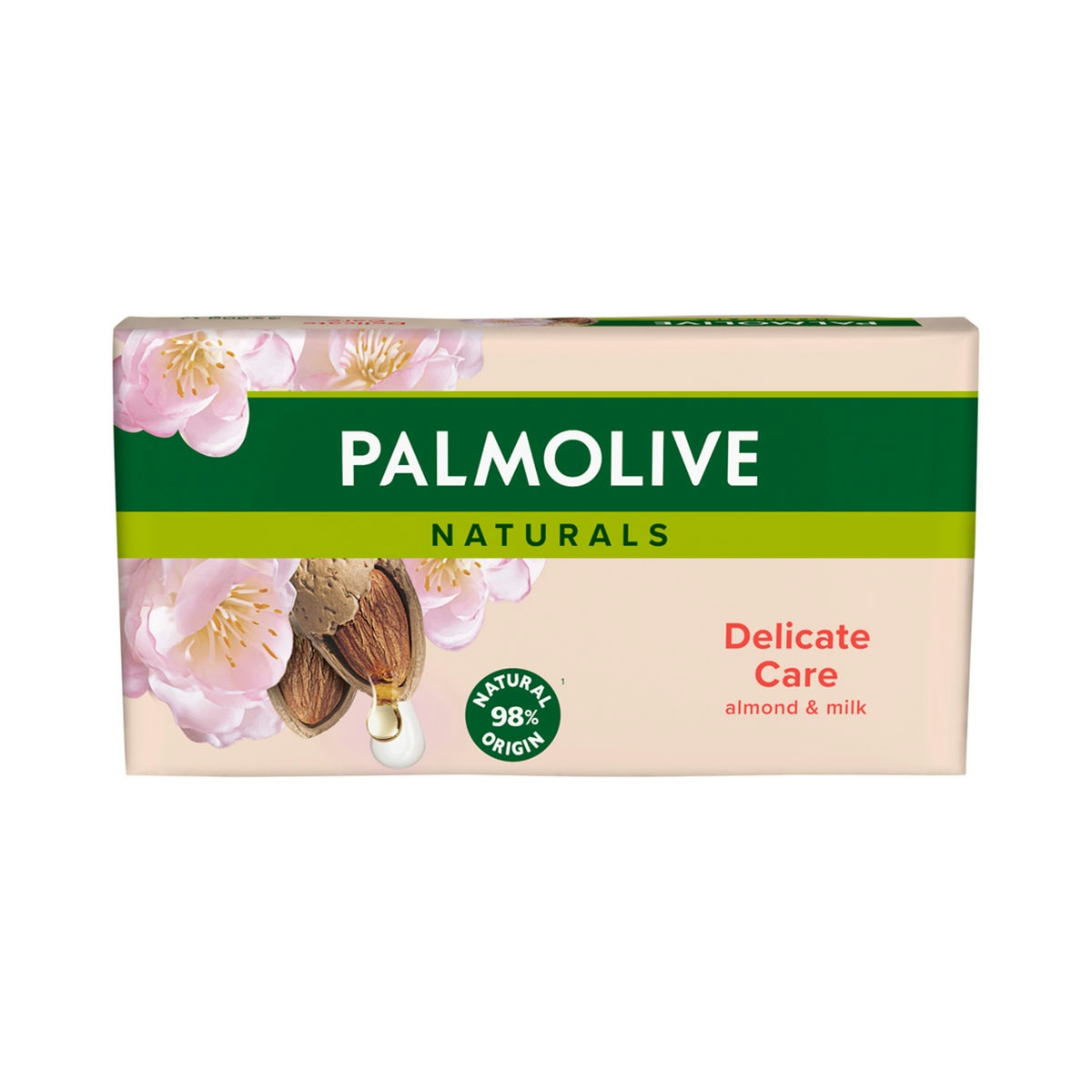 Jabón en pastilla Palmolive Naturals Delicate Care Almond & Milk 3x90g