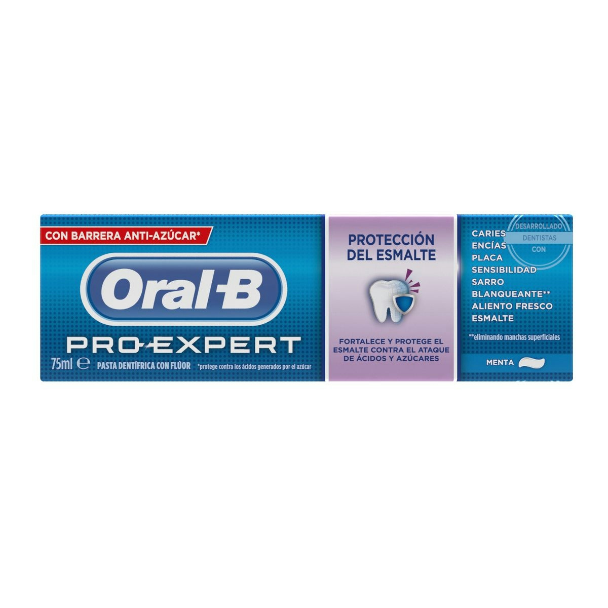 ORAL B pasta dentífrica pro expert protección del esmalte 75 ml