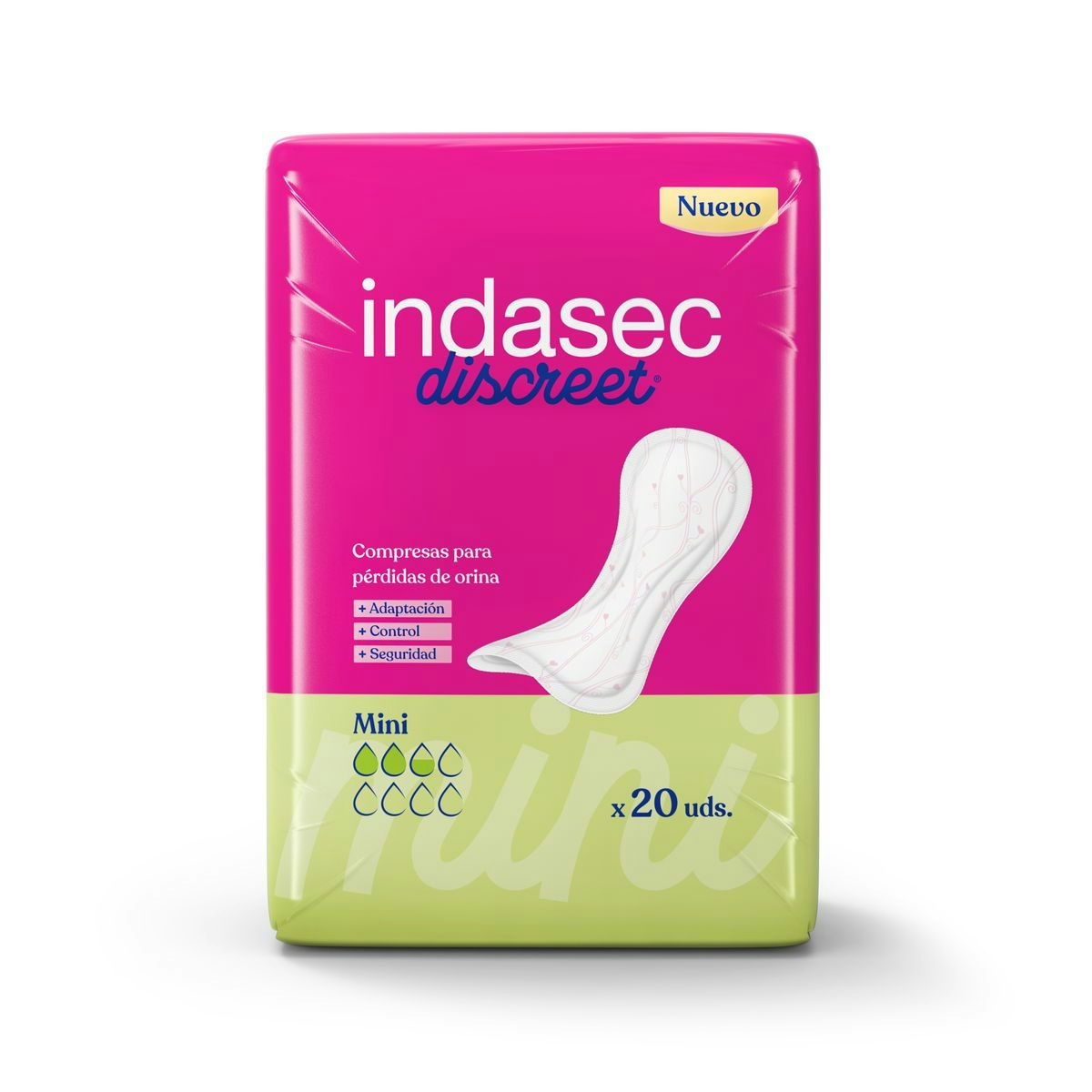 Pensos Incontinência Indasec Mini Discreet 20 unid. Pensos Incontinência Indasec Mini Discreet 20 unid. 0