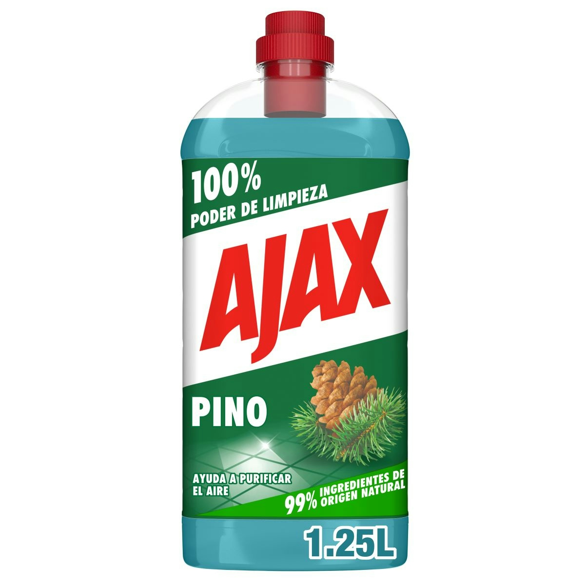 Fregasuelos Pino Ajax 1.25Lt Fregasuelos Pino Ajax 1.25Lt 0
