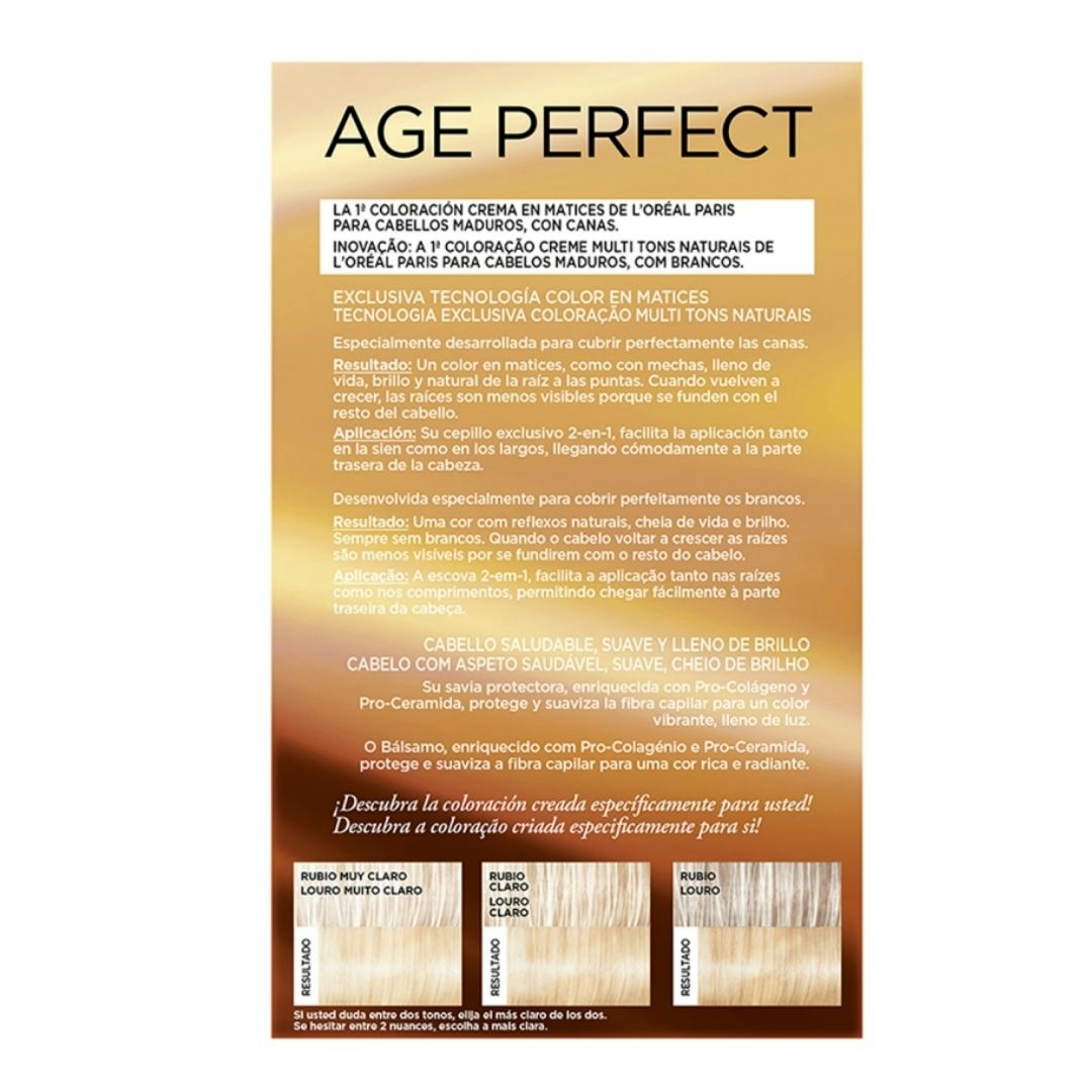 LOREAL EXCELLENCE Age Perfect tinte Rubio