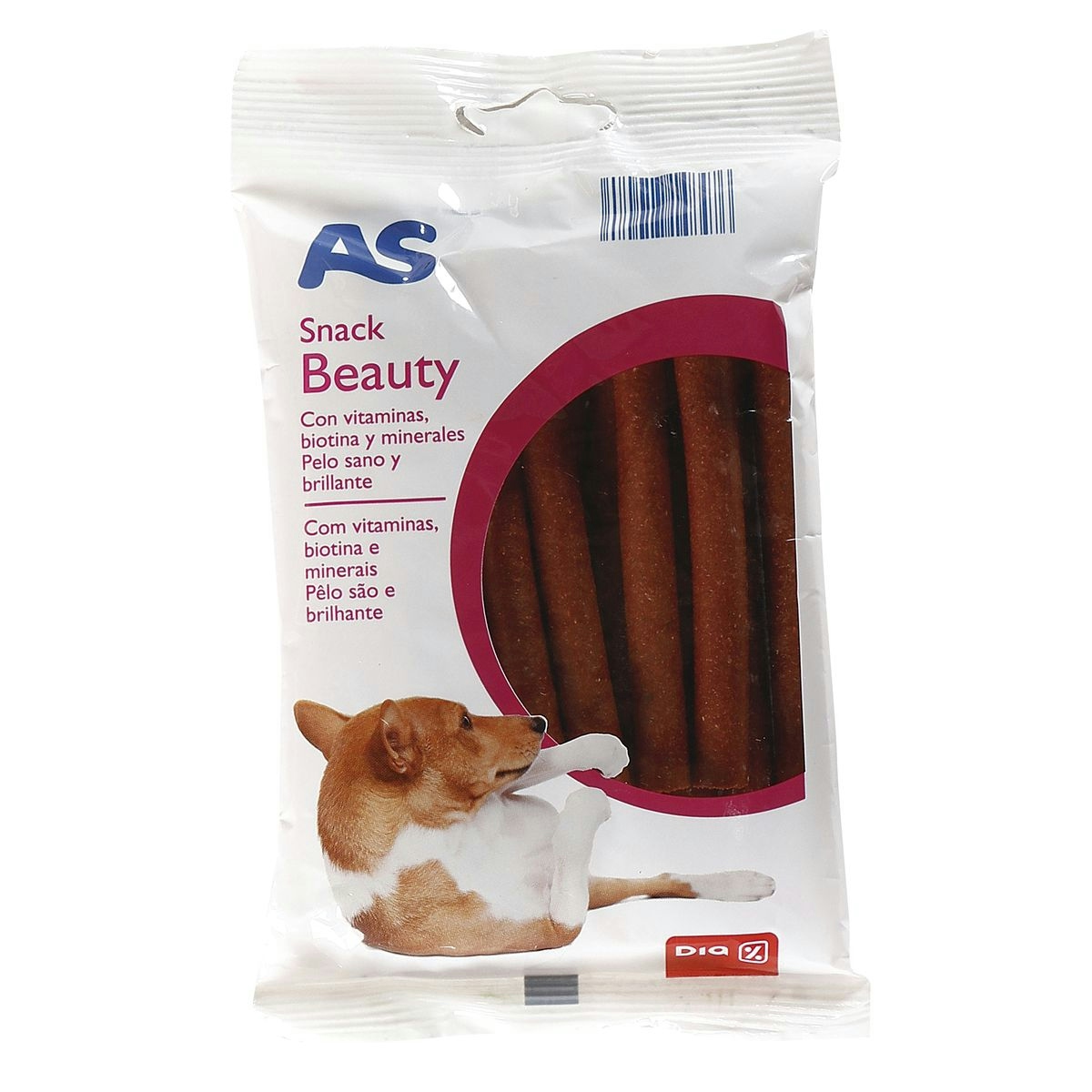 Beauty snack AS para perros bolsa 150 gr