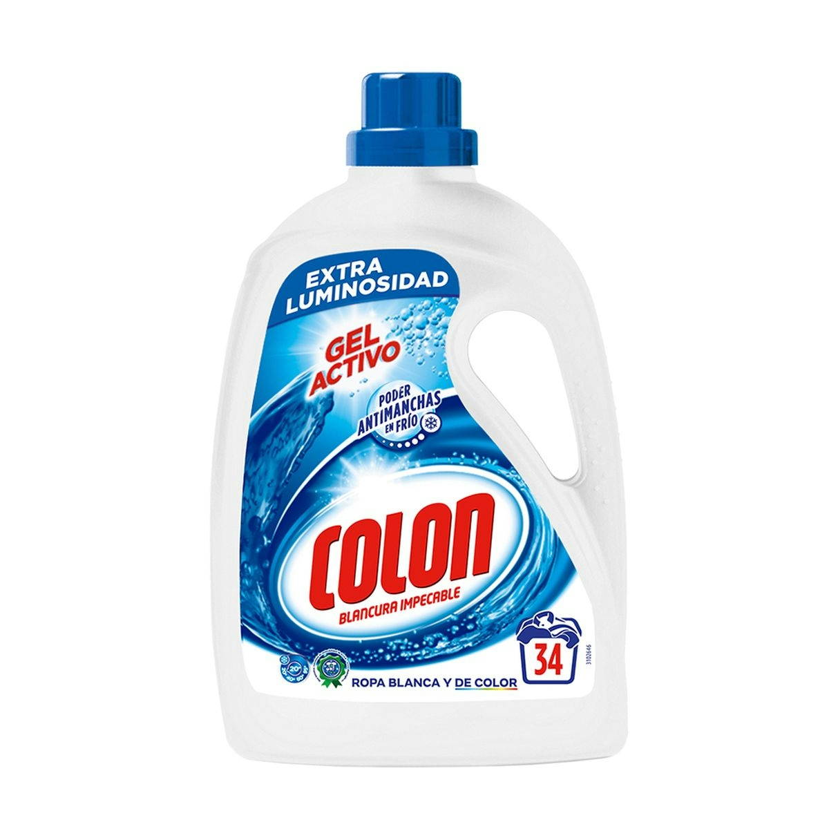 Detergente máquina COLON líquido botella 30 lv