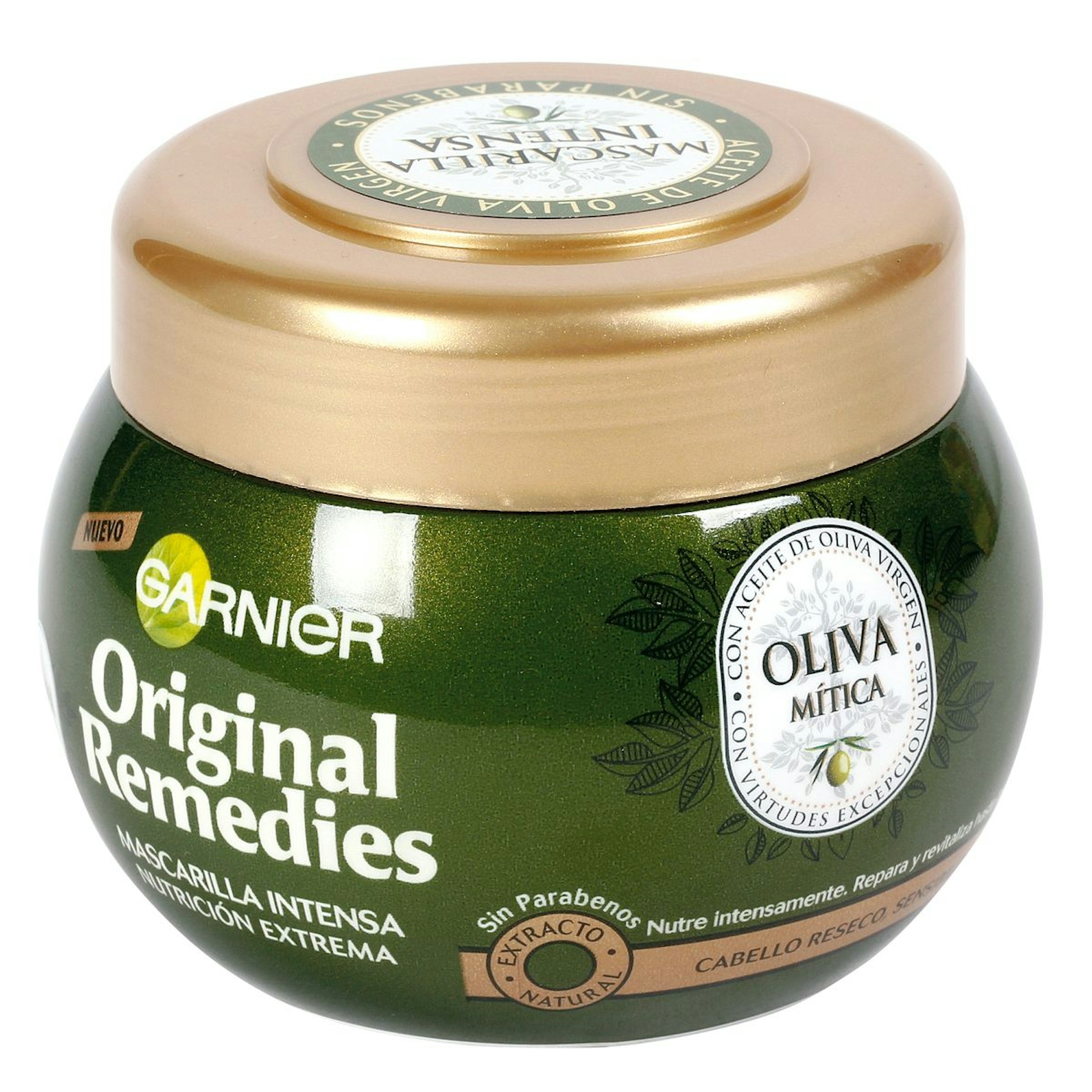 Mascarilla oliva mítica ORIGINAL REMEDIES cabello seco 300 ml