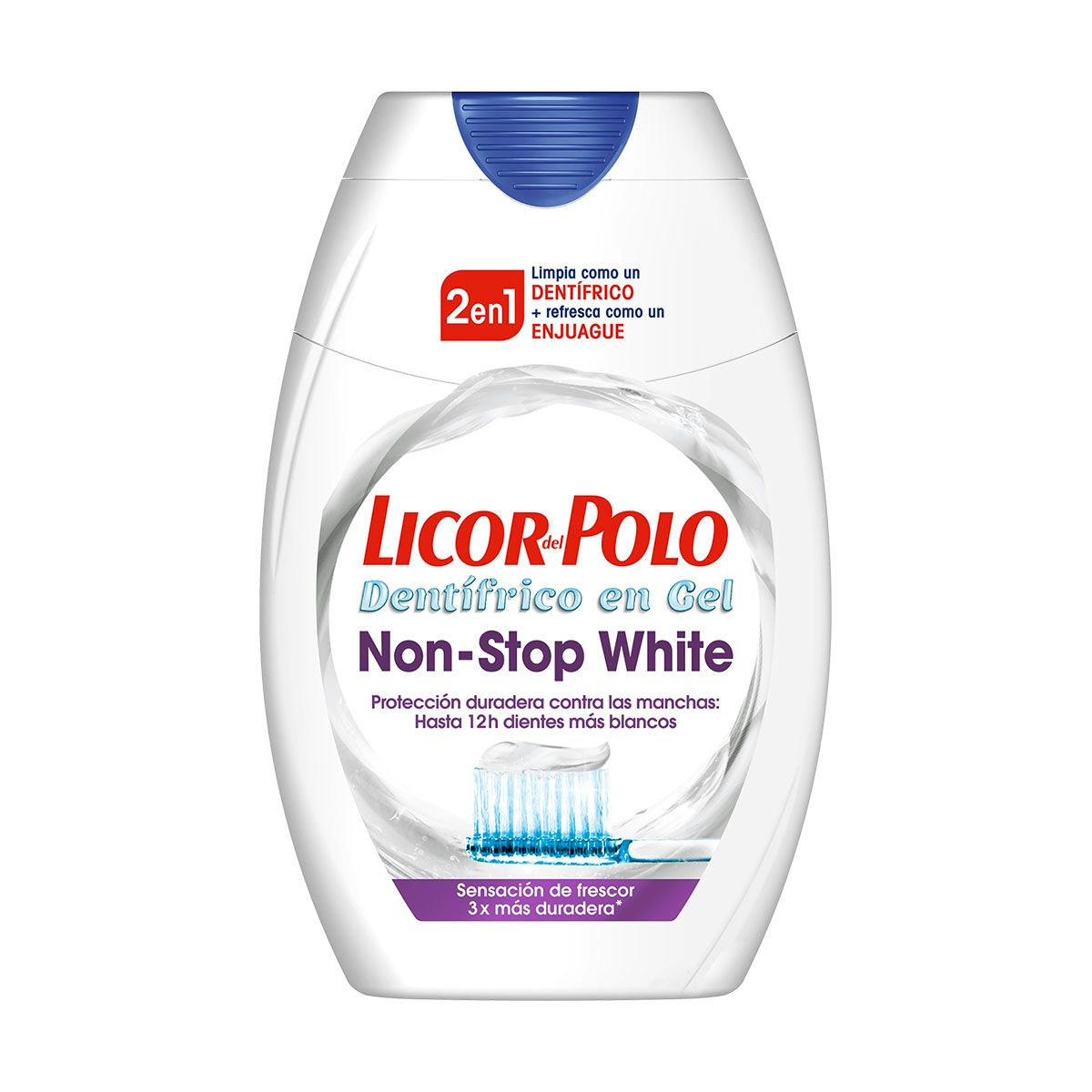 Dentífrico 2en1 Non-Stop White 75 ml de LICOR DEL POLO