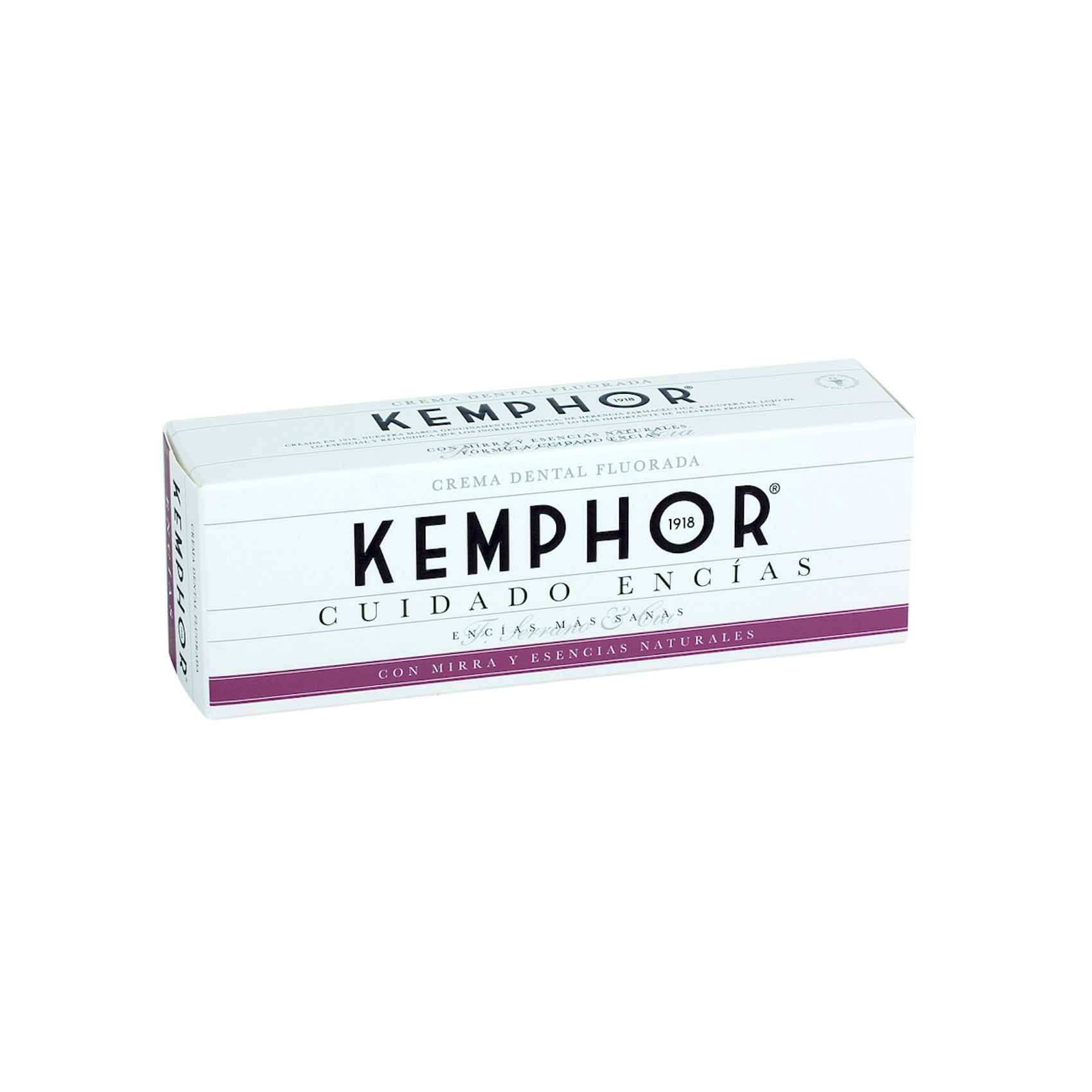 Pasta dentífrica KEMPHOR fluorada especial cuidado de encias tubo 75 ml