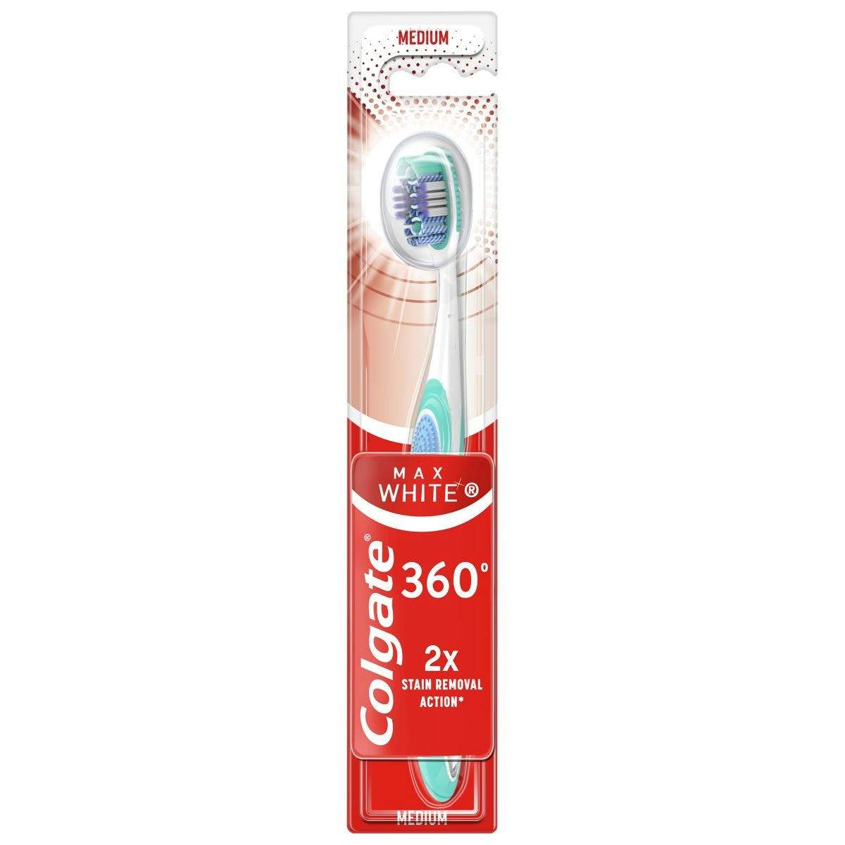 Cepillo de dientes Colgate 360º Whole Mouth Clean medio 3uds