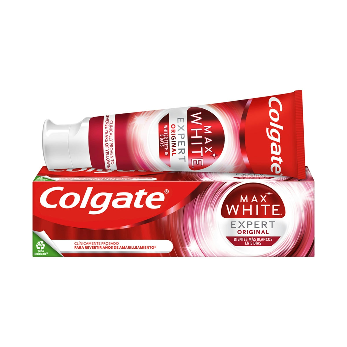 Pasta de dientes blanqueadora Colgate Max White Expert Original 75 ml