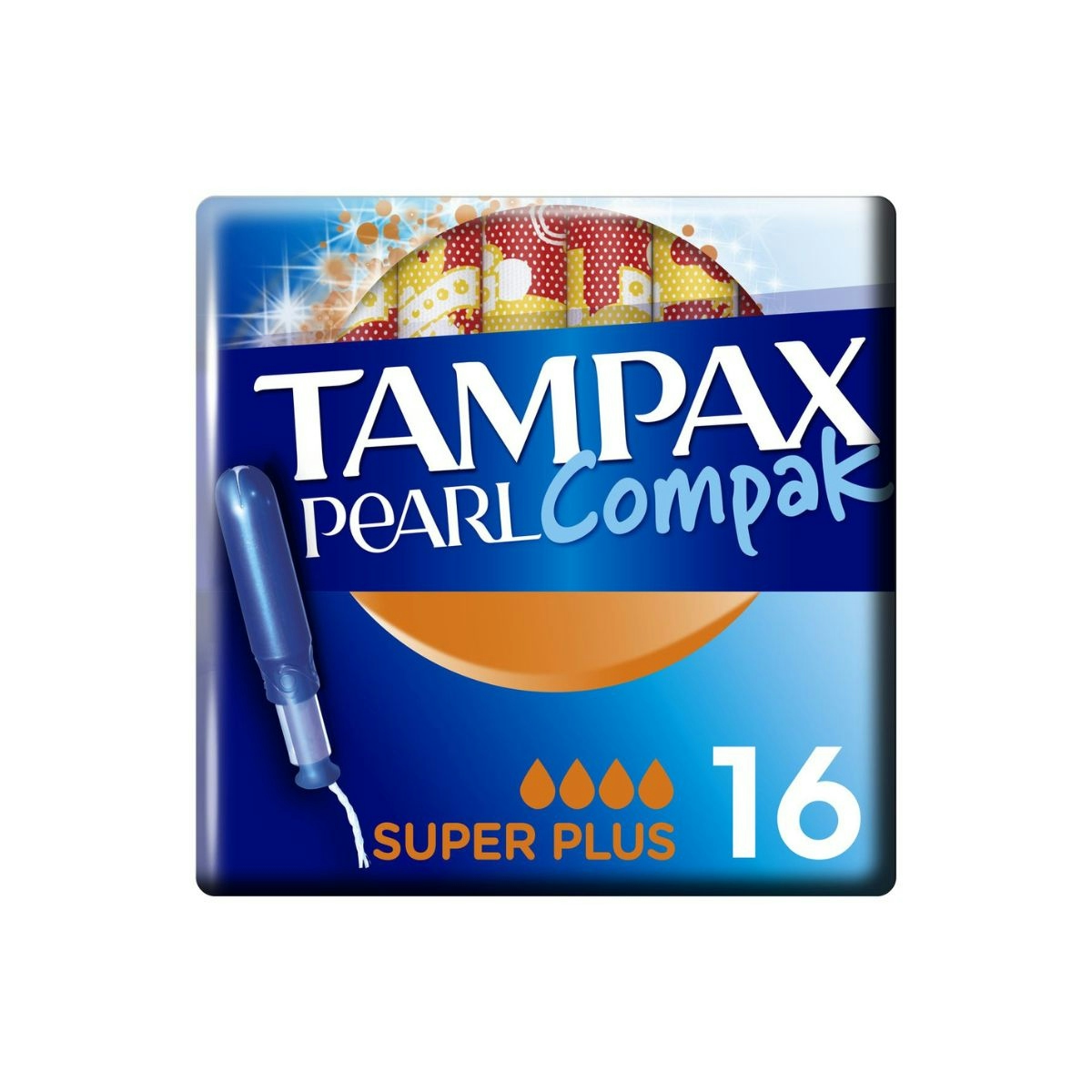 Imagen de Tampón Super Tampax Plus Con Aplicador Caja 16 Uds