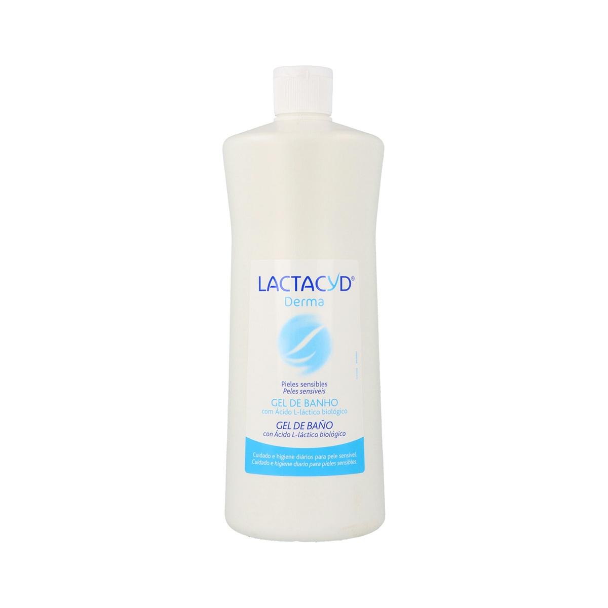 Gel de ducha LACTACYD con ácido láctico piel sensible bote 1 lt