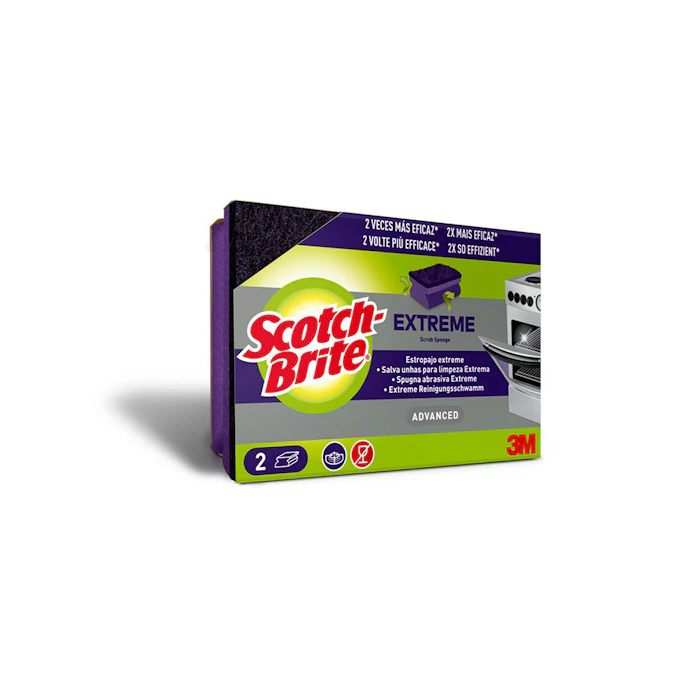 Estropajo Salvauñas Extreme Scotch-Brite 2 Uds