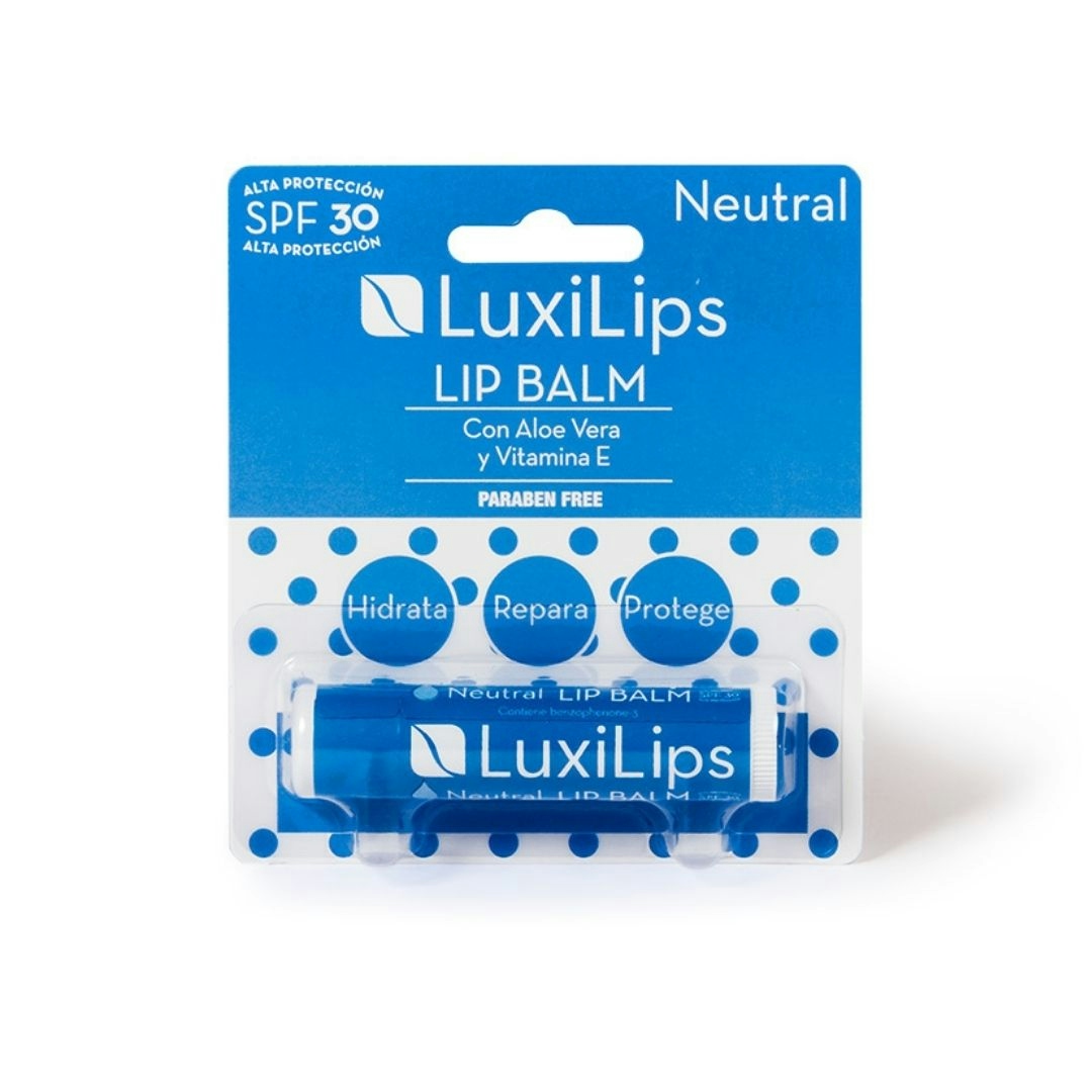 Lip Balm Neutral LUXILIPS SPF 30.
