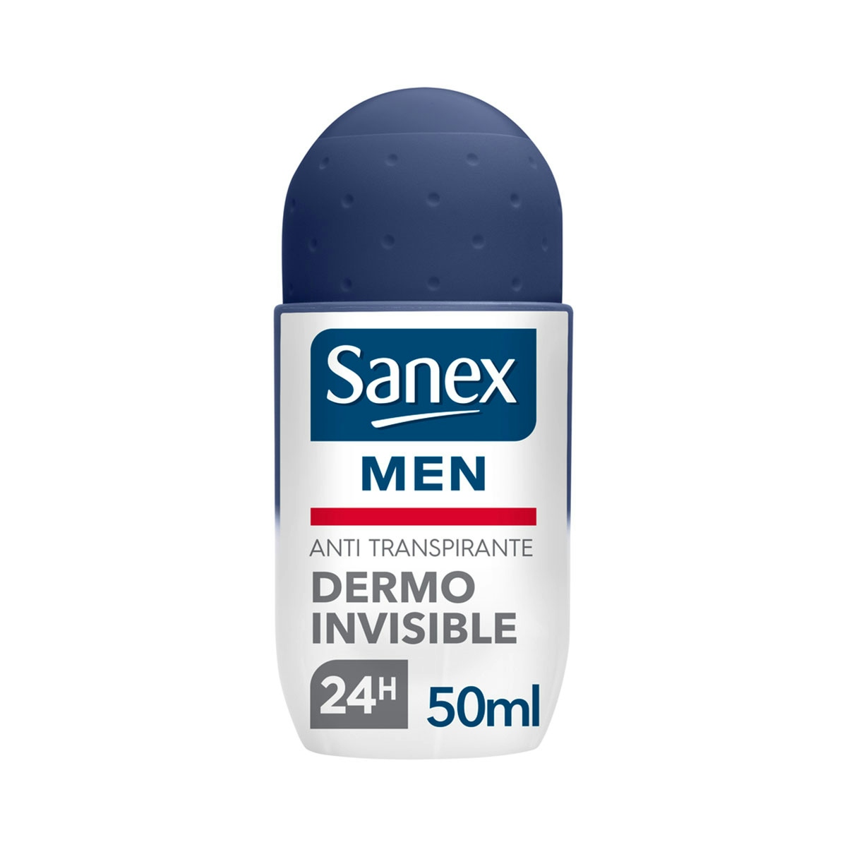 Desodorante roll-on para hombre Sanex Men Dermo Invisible 24h antitranspirante 50ml