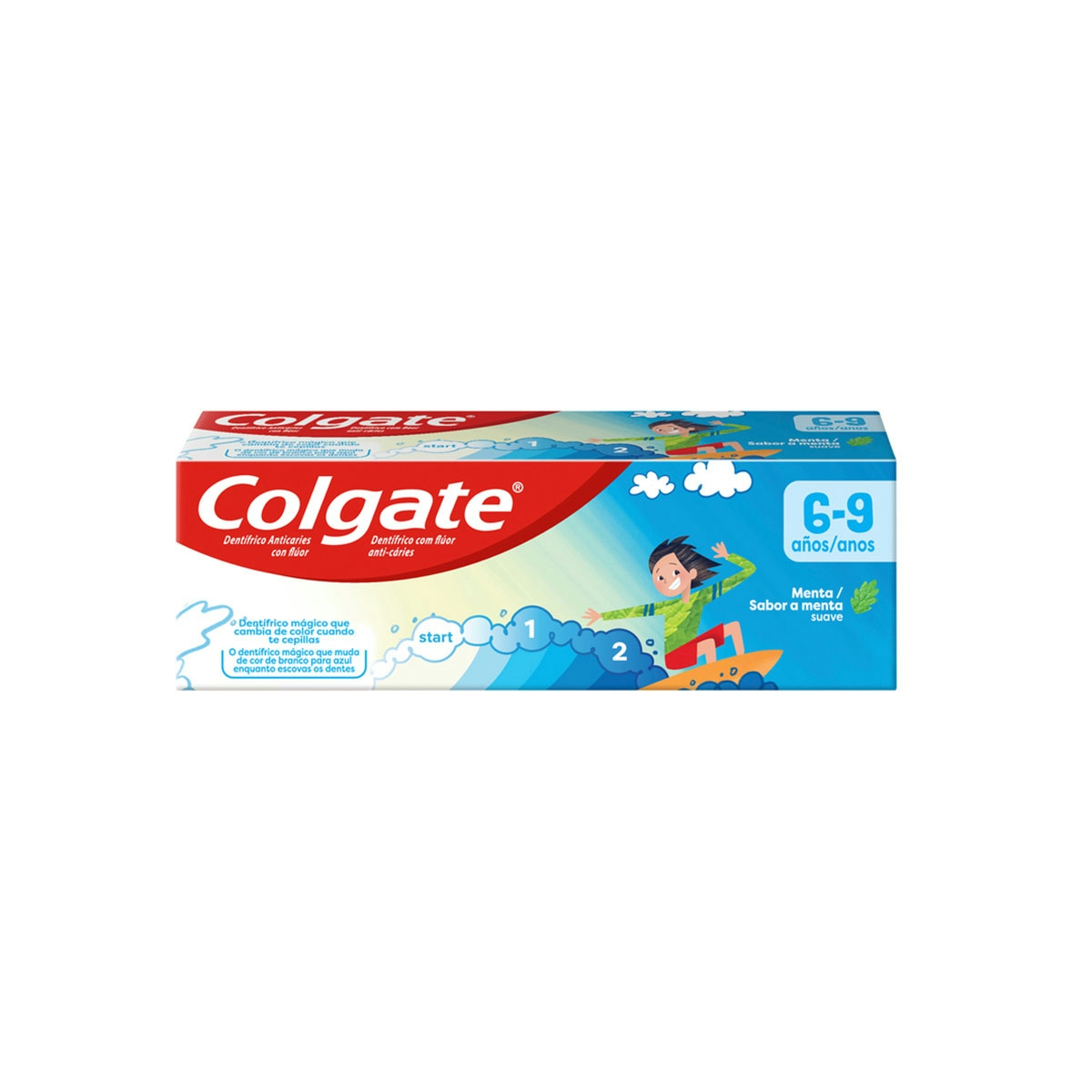 Pasta de dientes infantil Colgate para niños 6-9 años, anticaries 50ml