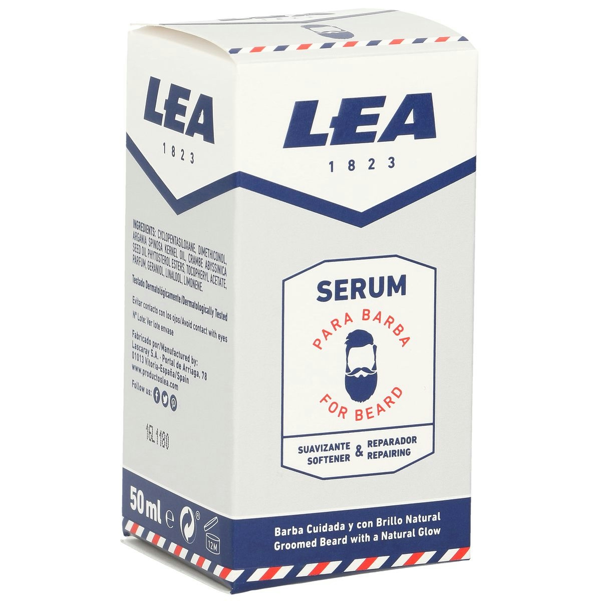 Serum para barba LEA caja 50 ml