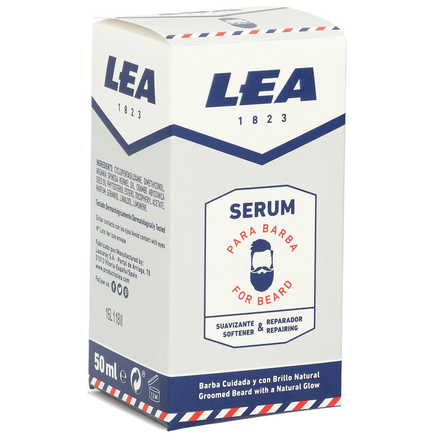 Serum para barba LEA caja 50 ml