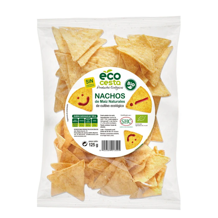 Nachos De Maíz Ecocesta 125 Gr