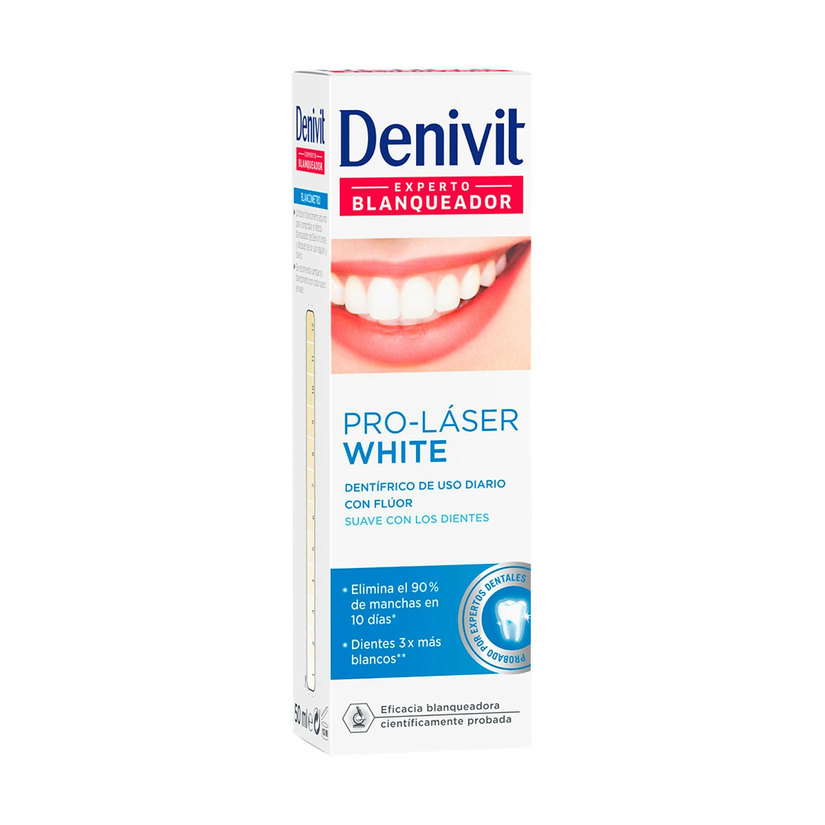 Pasta dentífrica DENIVIT antimanchas pro-láser white tubo 50 ml