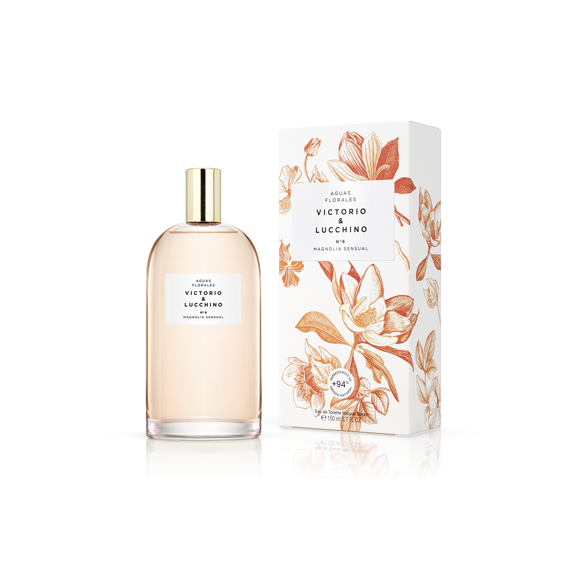 Imagen de Eau De Toilette Nº6 Magnolia Sensual Victorio & Lucchino 150Ml