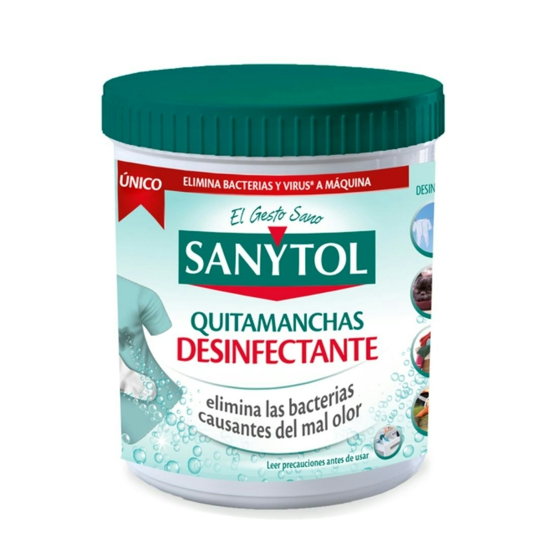 Quitamanchas desinfectante SANYTOL bote 450 gr