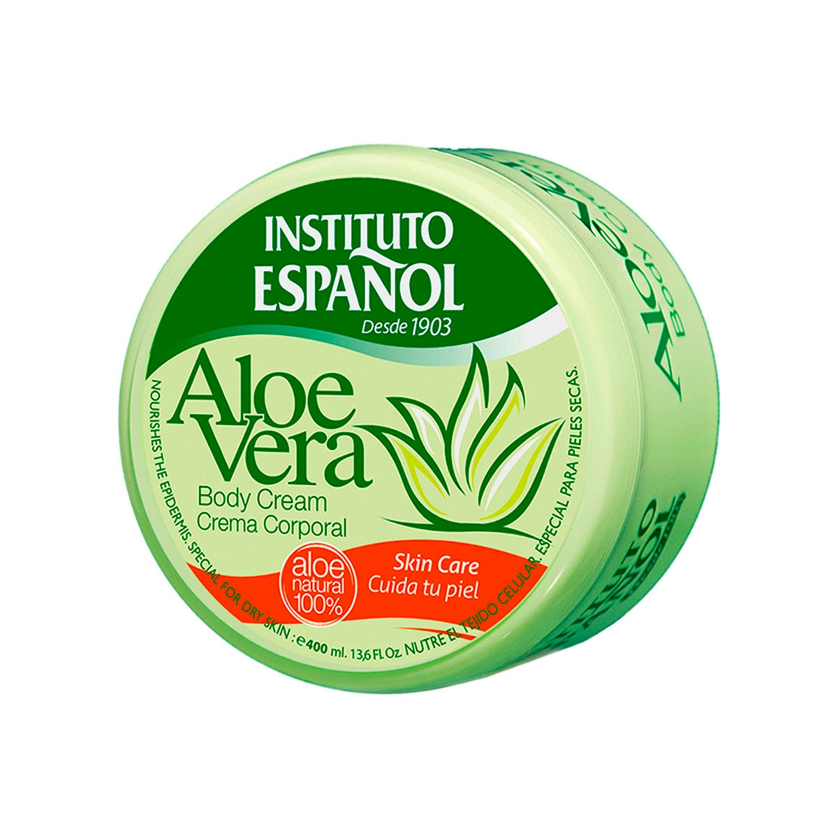 Crema aloe vera INSTITUTO ESPAÑOL tarro 400 ml