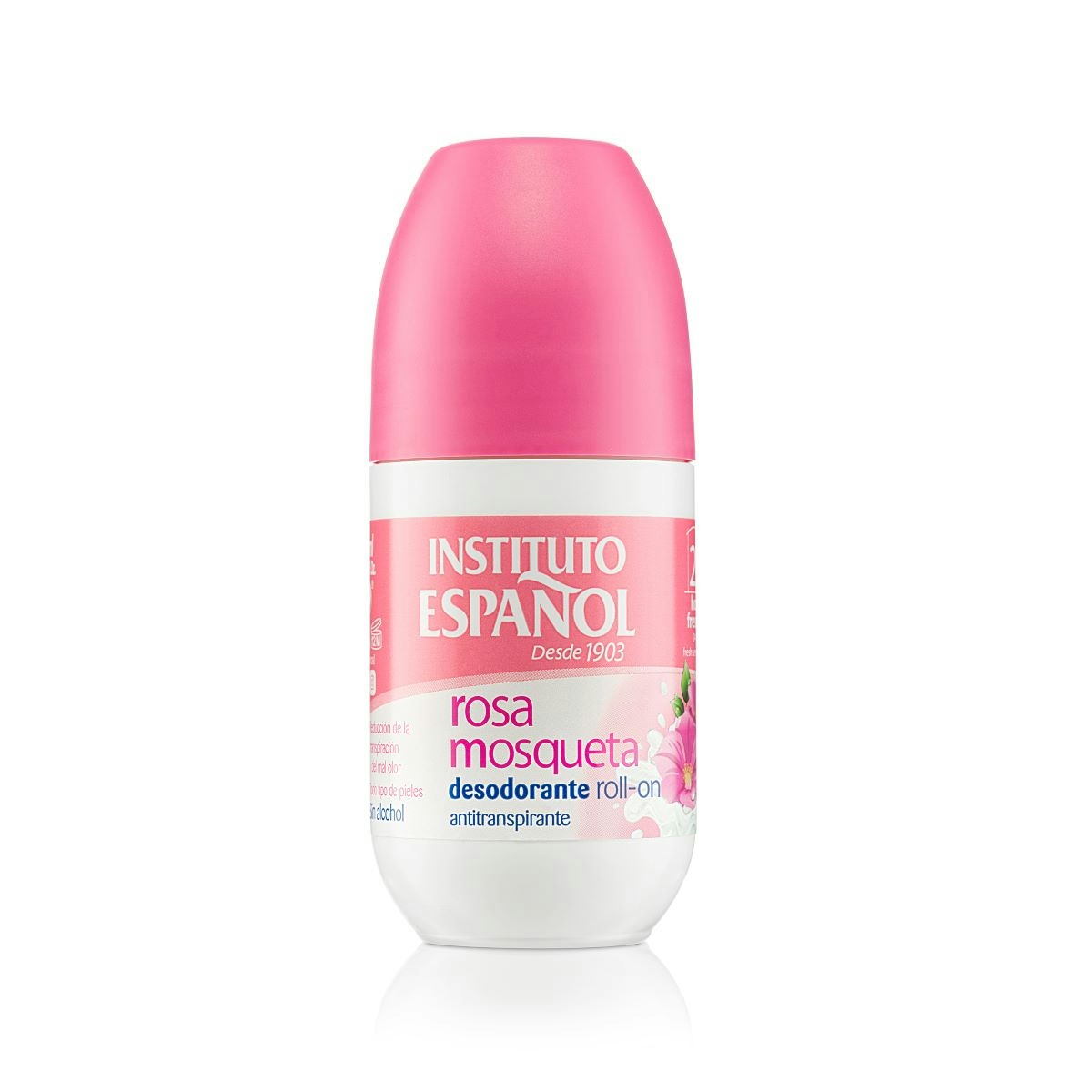 Desodorante rosa mosqueta INSTITUTO ESPAÑOL roll on 75 ml
