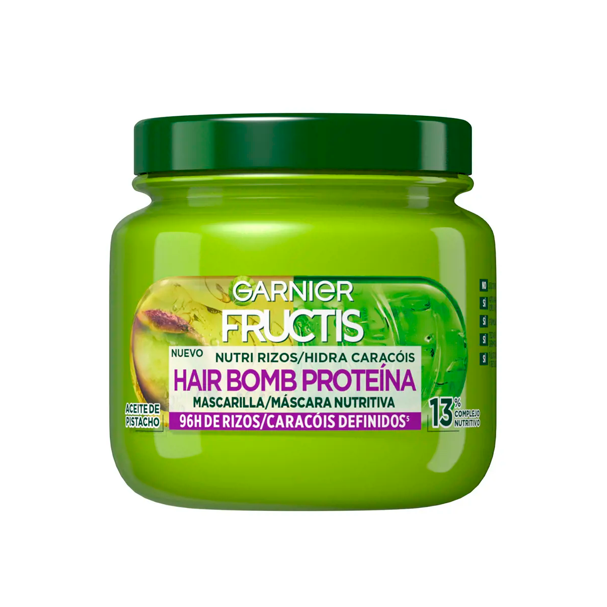 Imagen de Mascarilla Hair Bomb Proteína Nutri Rizos Fructis 320Ml