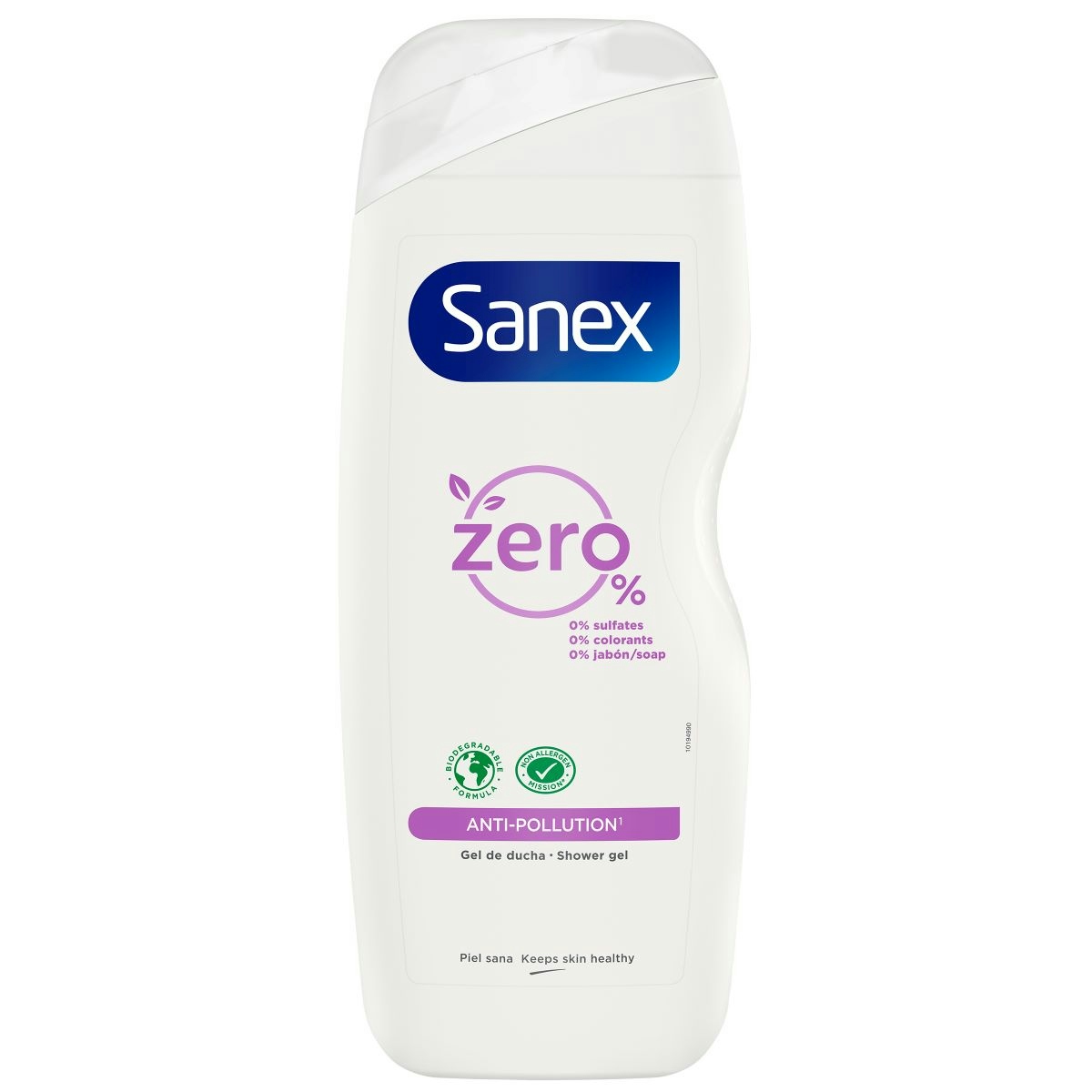 Gel de ducha SANEX zero anti pollution 550 ml