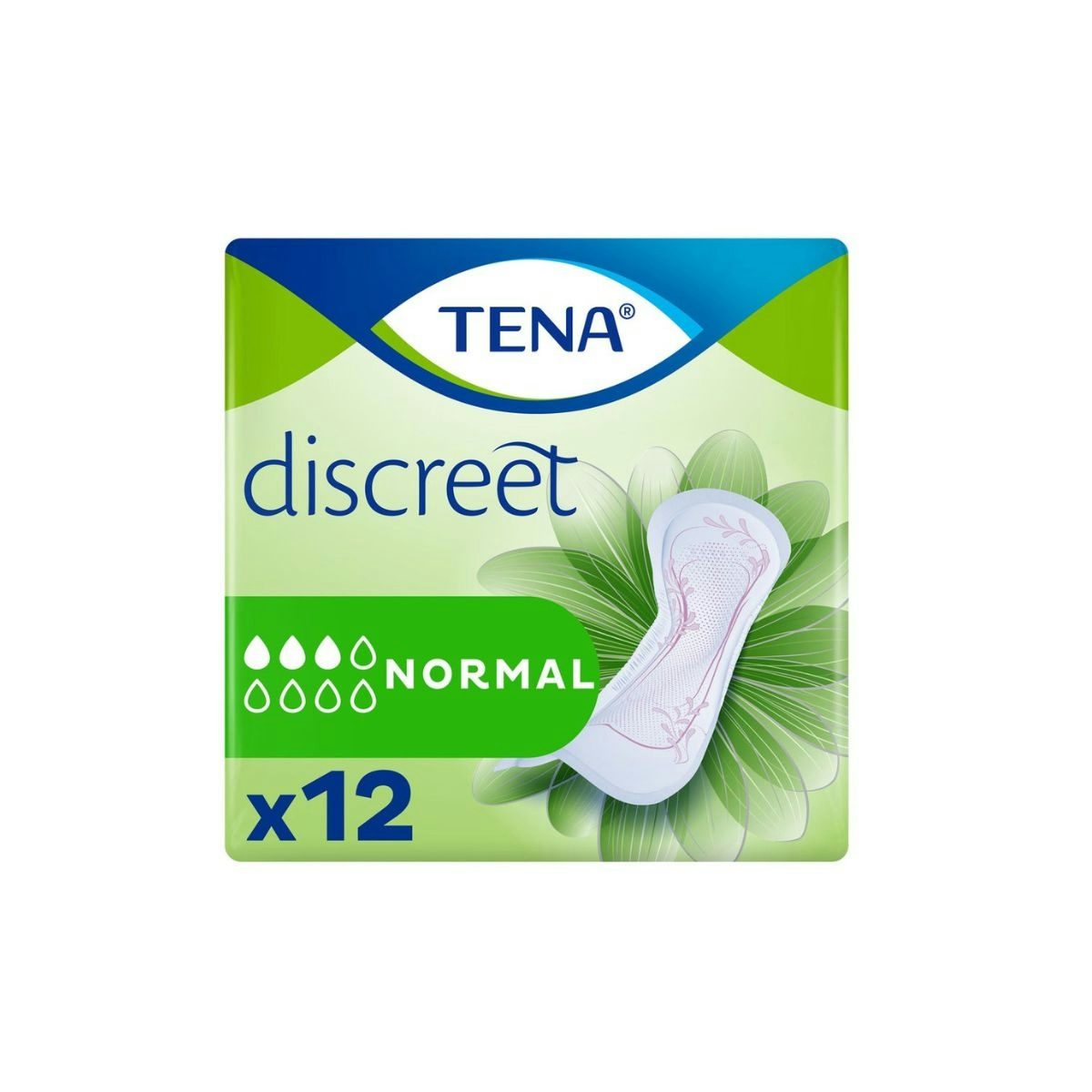 Imagen de Compresas Incontinencia Discreet Normal Tena 12 Uds