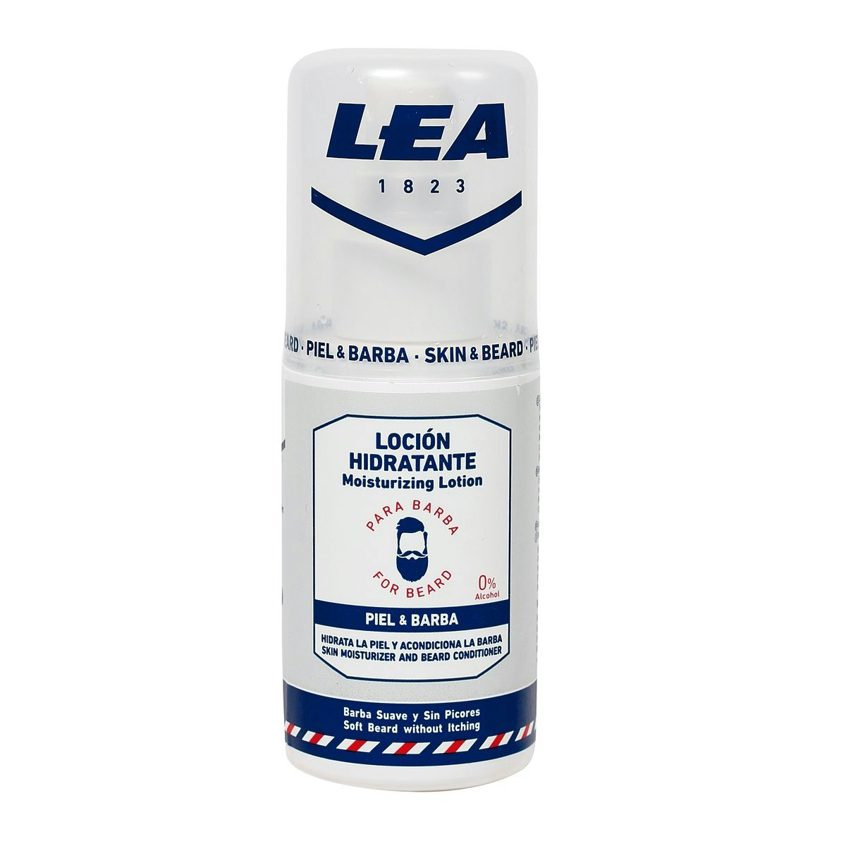 Loción para barba LEA hidratante dosificador 75 ml