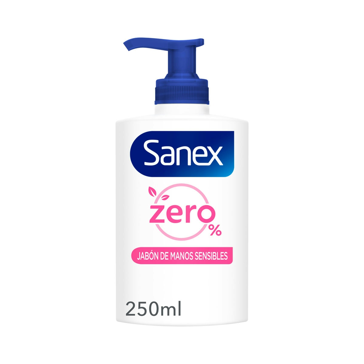 Jabón líquido de manos Sanex Zero% Sensitive 250ml