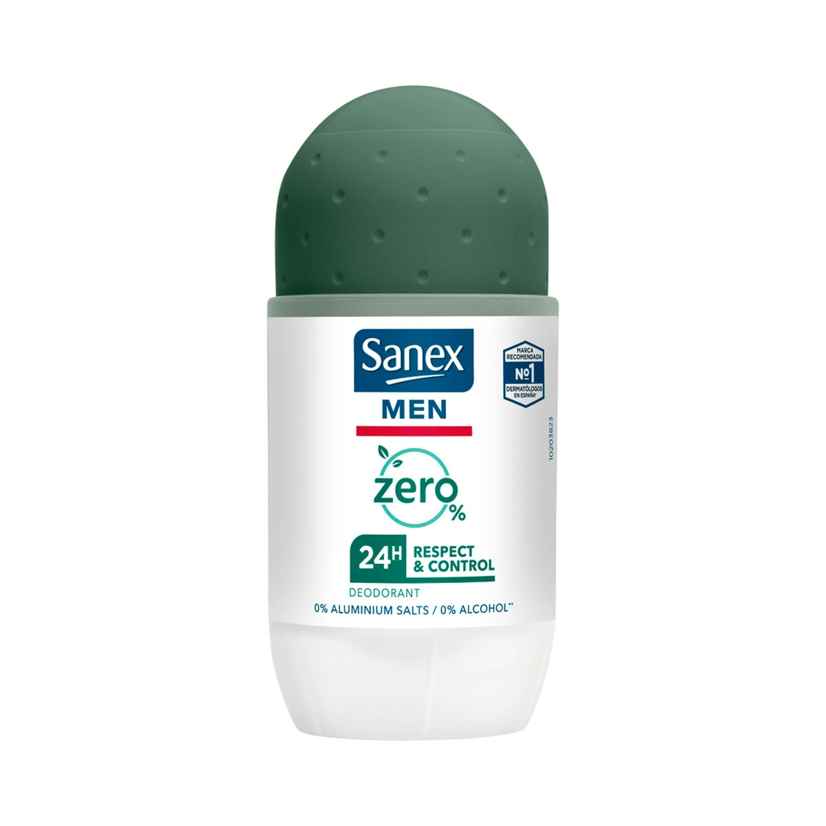Desodorante roll-on para hombre Sanex Men Zero% Respect & Control de olor 24h 50ml