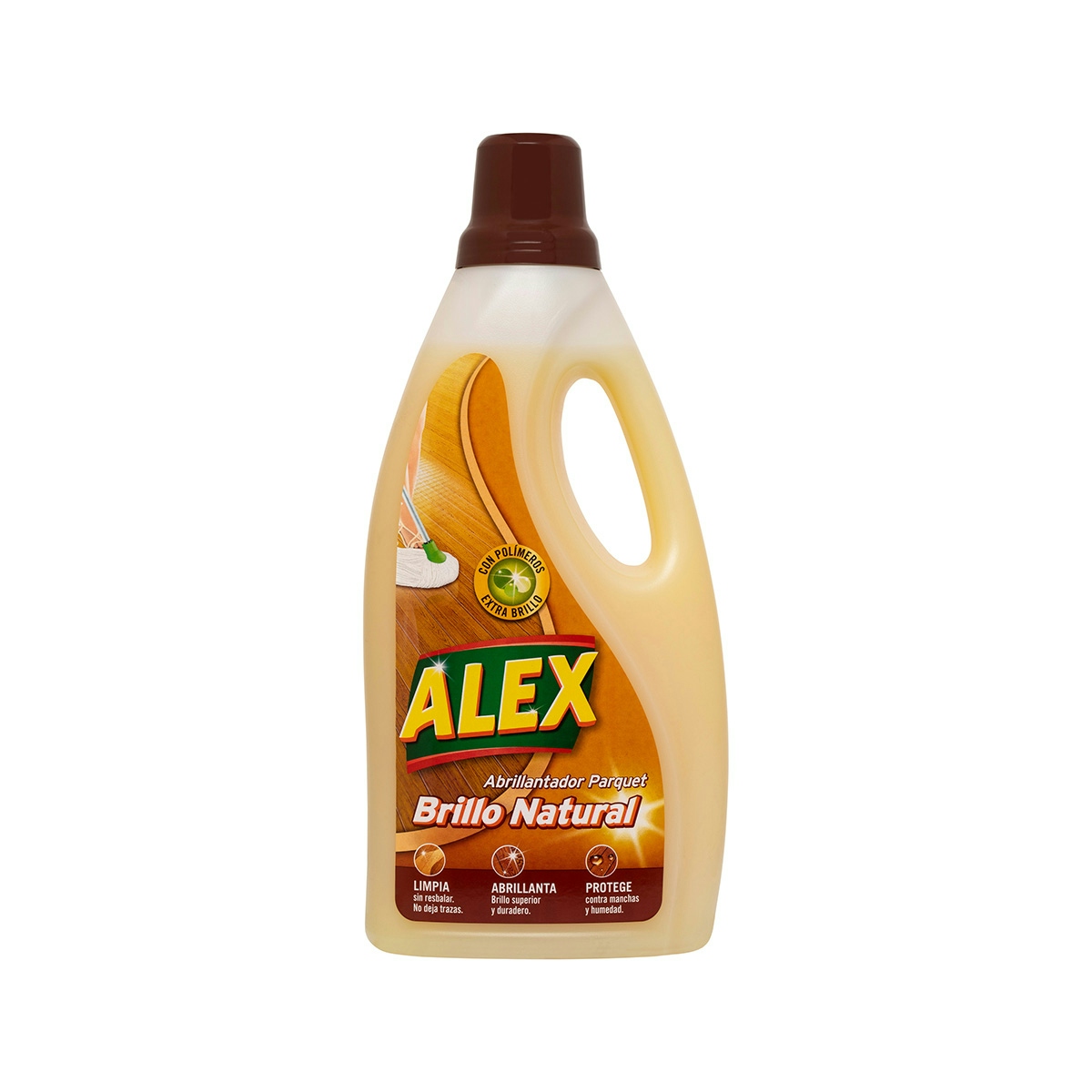 abrillantador de parquet ALEX botella 1.5 lt