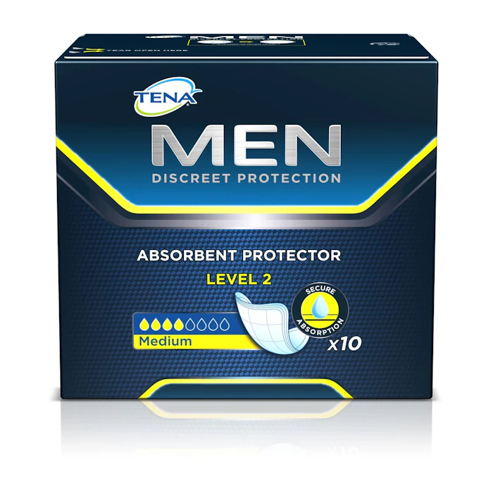 Compresas Incontinencia Men Active L2 Tena 10 Uds