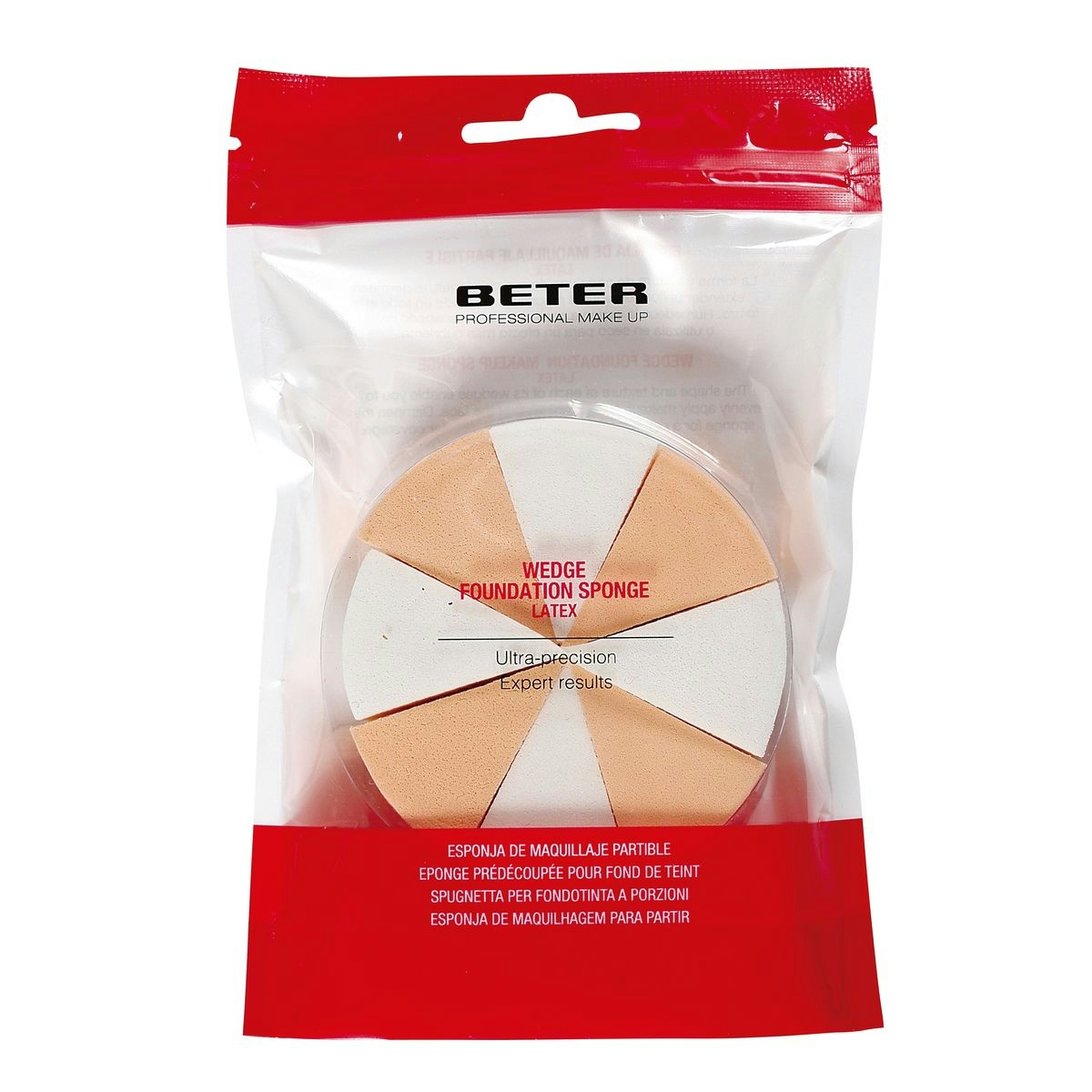 Esponja latex para maquillar BETER 1 ud