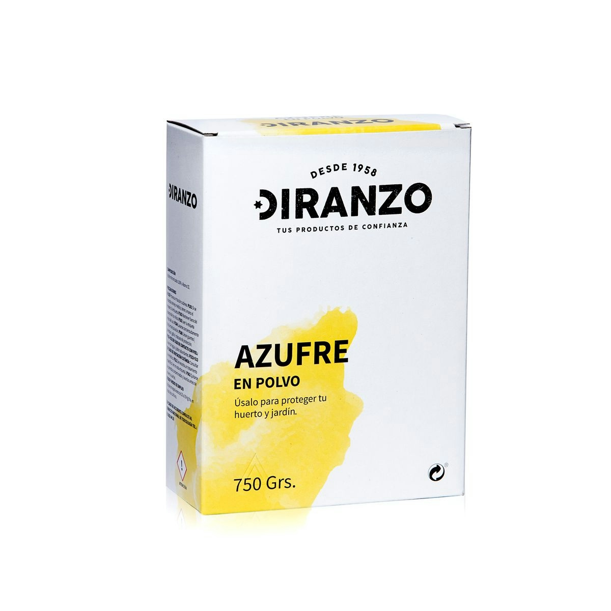 Azufre En Polvo Diranzo Caja 750 Gr Azufre En Polvo Diranzo Caja 750 Gr 0
