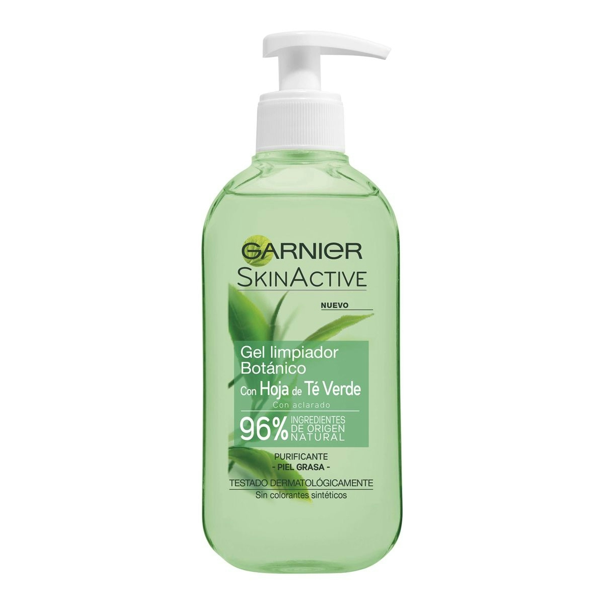 Gel limpiador Té verde GARNIER Skin Active 50 ml