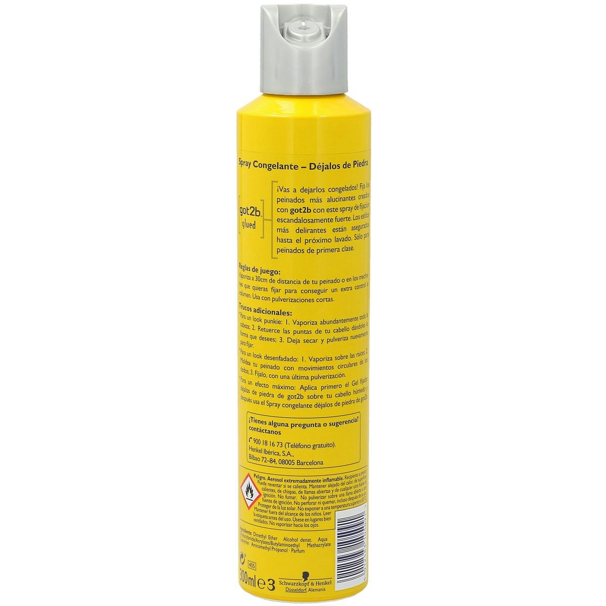 Spray Fijador Congelante Glued 300ml