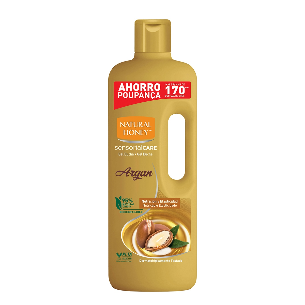 Gel de Ducha Argán Natural Honey 1350Ml Gel de Ducha Argán Natural Honey 1350Ml 0