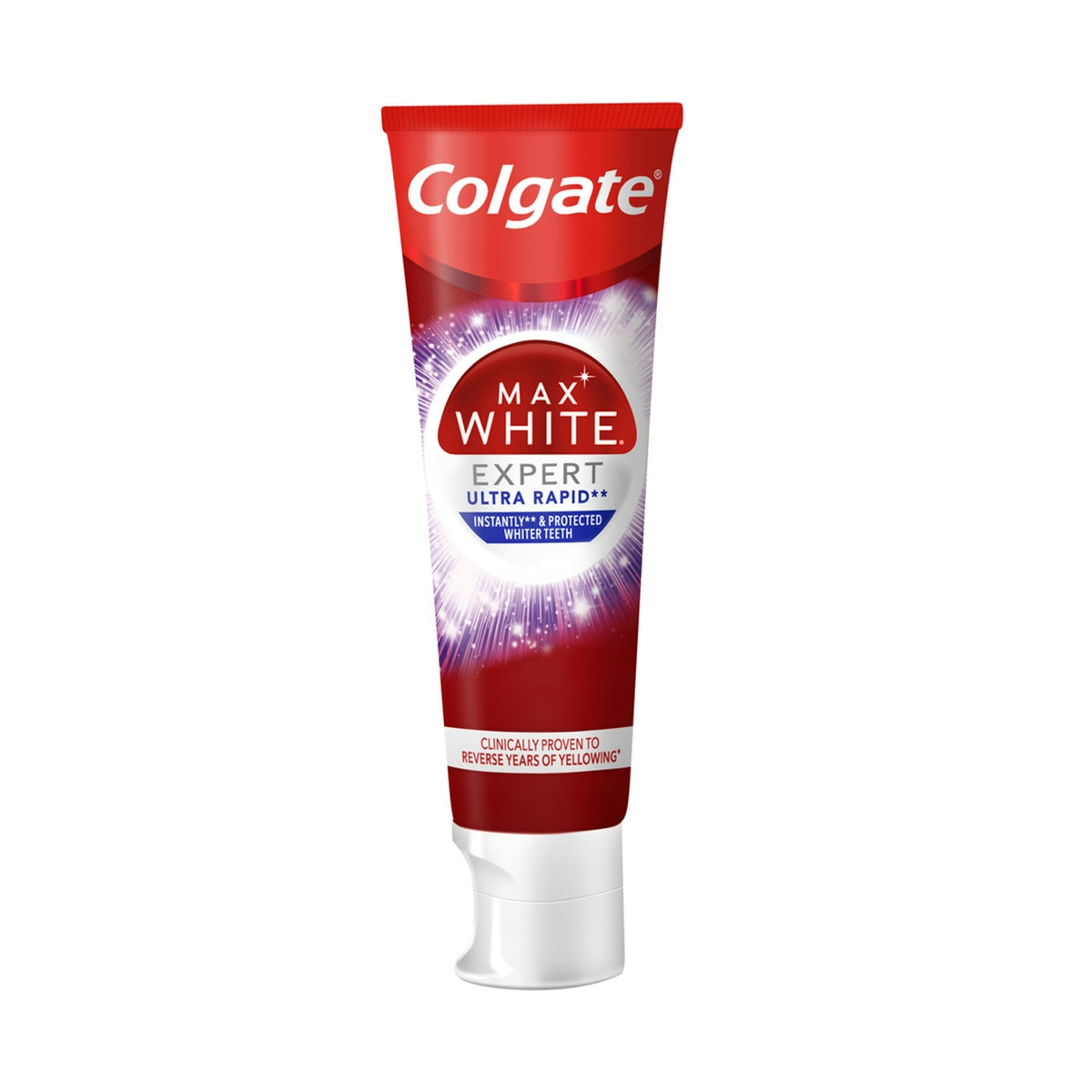 Pasta de dientes blanqueadora Colgate Max White Expert Ultra Rapid 75 ml