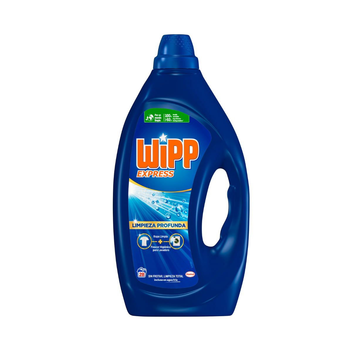Detergente Gel Azul Wipp Express 28Lav Detergente Gel Azul Wipp Express 28Lav 0