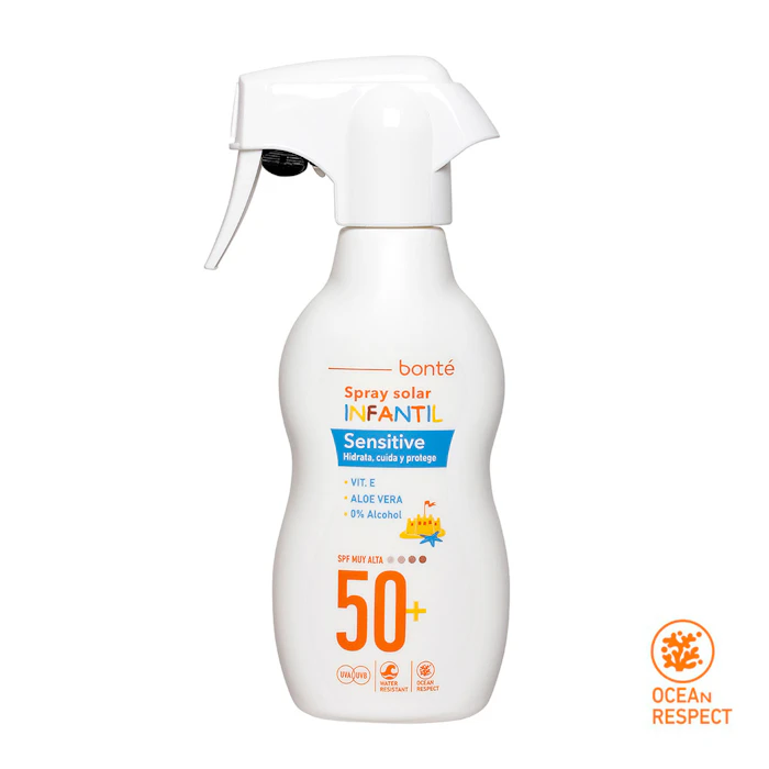 Spray Solar Infantil Sensitive SPF 50+ Bonté 250Ml