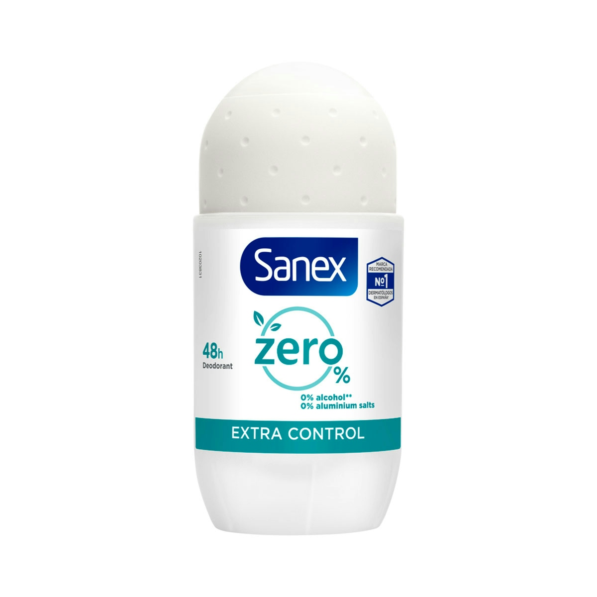 Desodorante roll-on Sanex Zero% Extra Control protección 48h 50ml