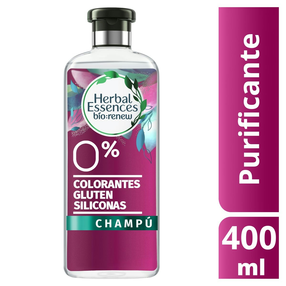 Champú Purificante Fresa Blanca HERBAL ESSENCES 400 ml