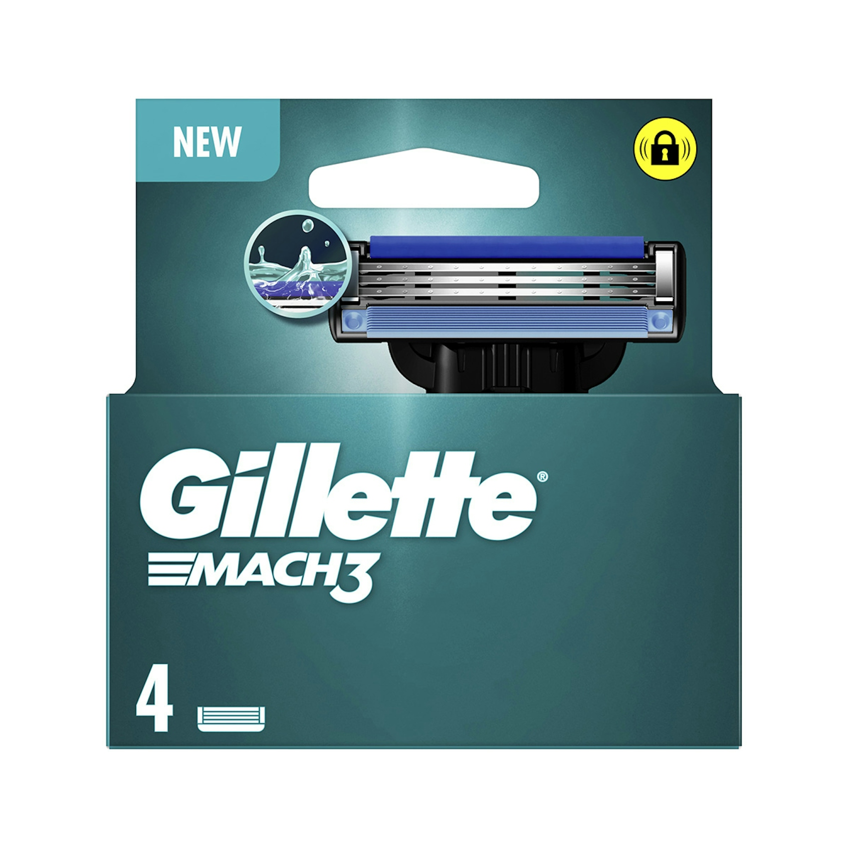 Maquinilla de afeitar recambio GILLETTE Mach3 blíster 4 uds
