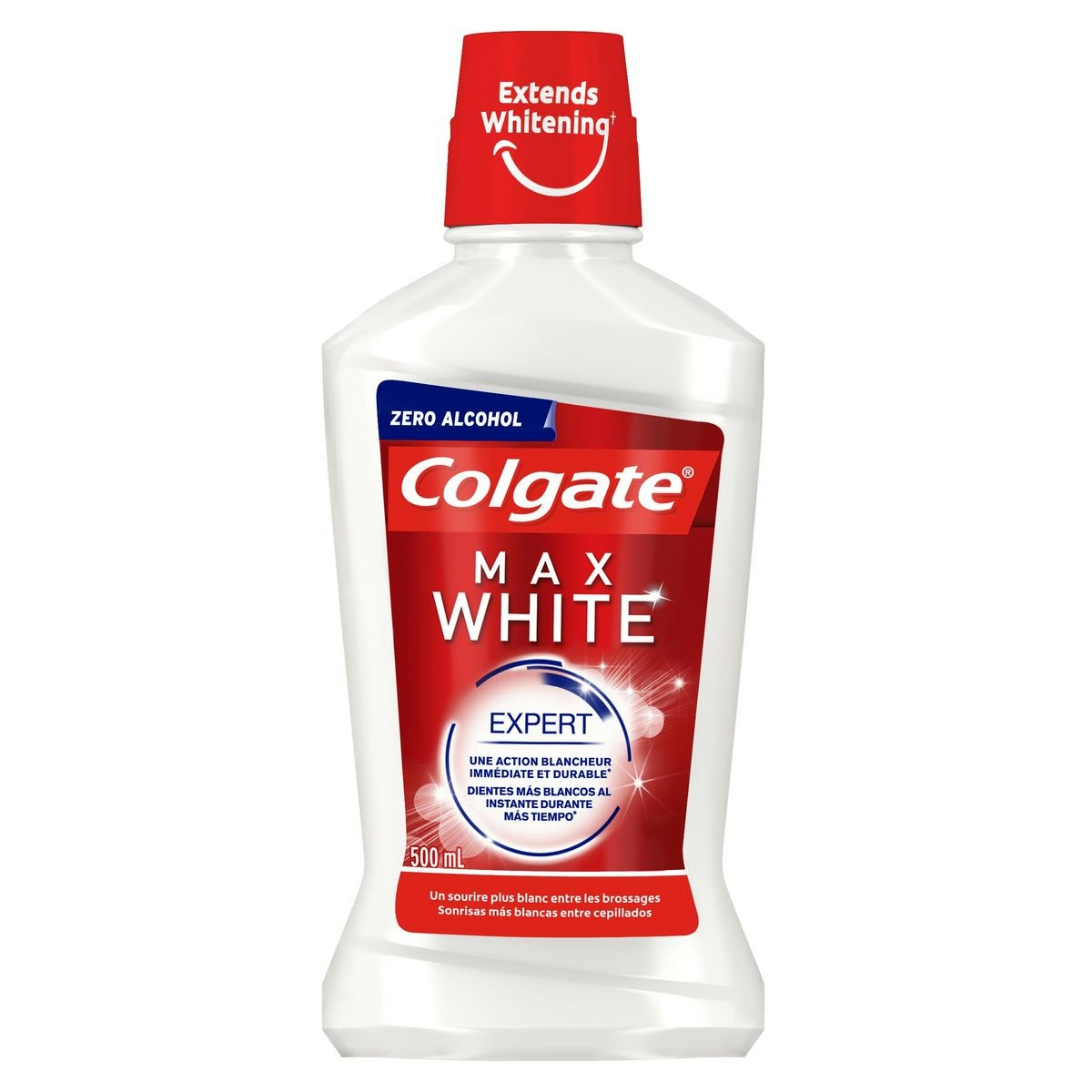 Enjuague bucal max white COLGATE 500 ml