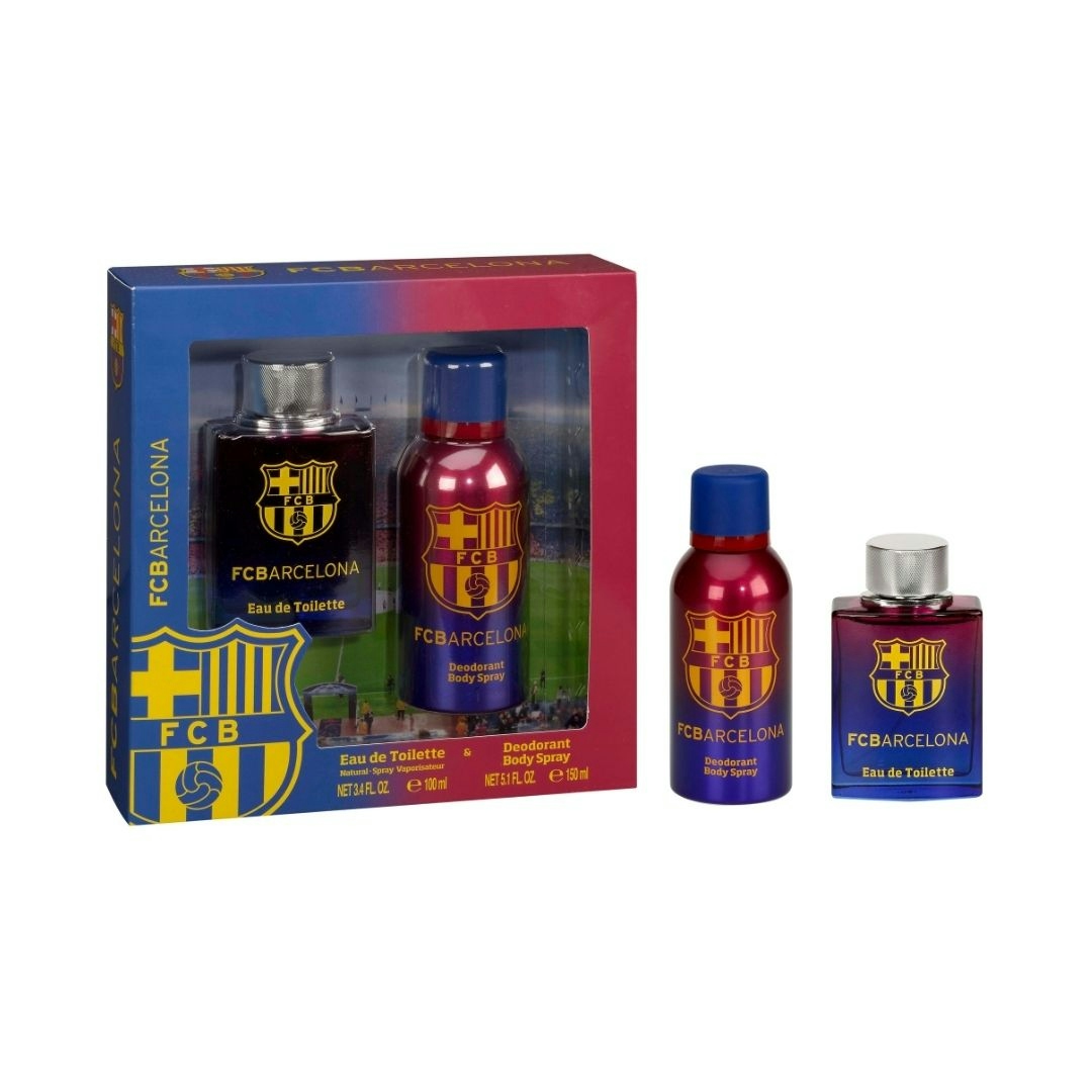 Estuche FC Barcelona con perfume de 100ml y Desodorante Body Spray de 150ml