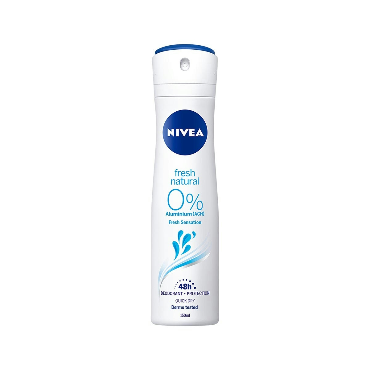 desodorante fresh natural NIVEA spray 150 ml